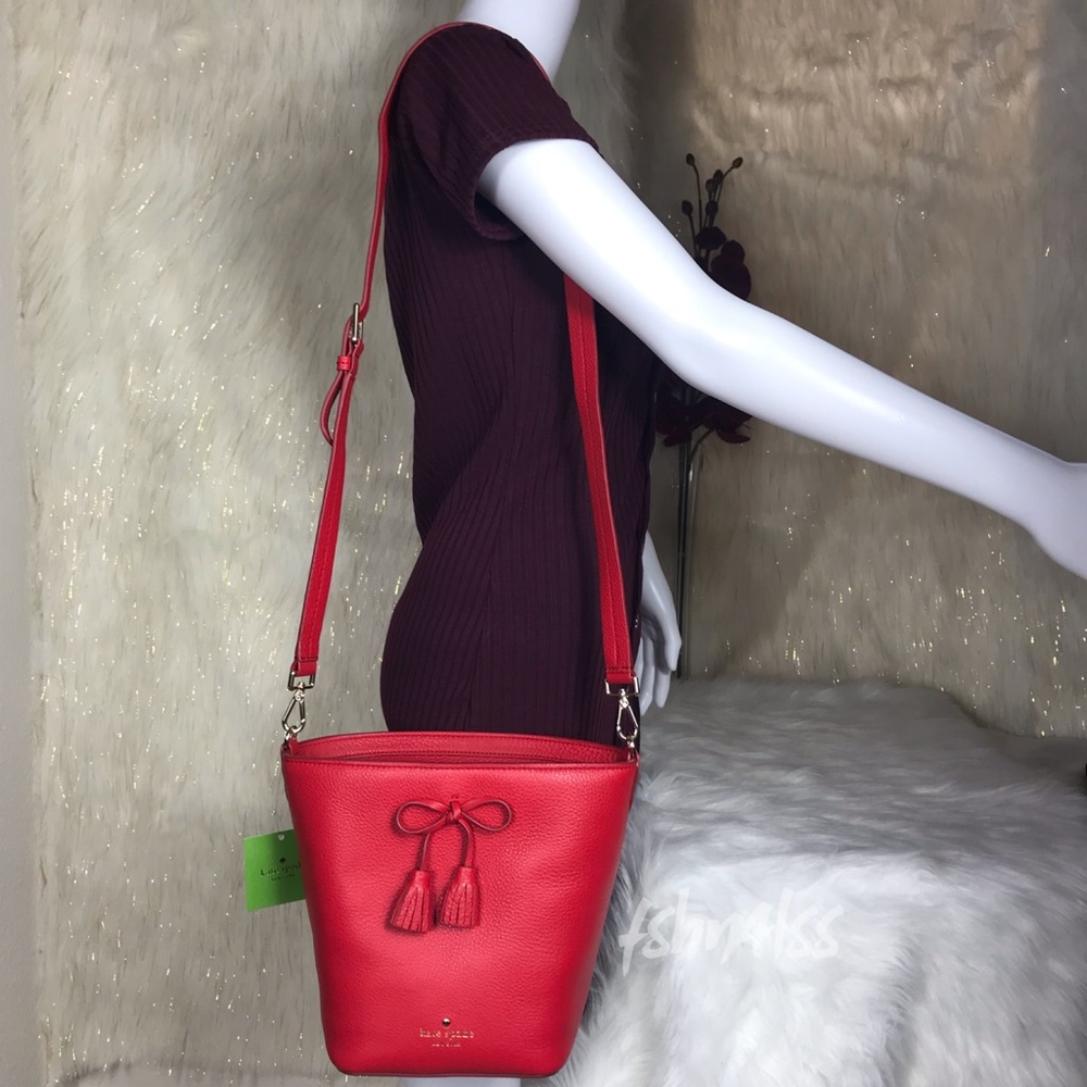 KATE SPADE HAYES STREET VANESSA BUCKET BAG - Picture 7 of 8